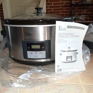8 .5 Qt Stainless Steel Slow Cooker